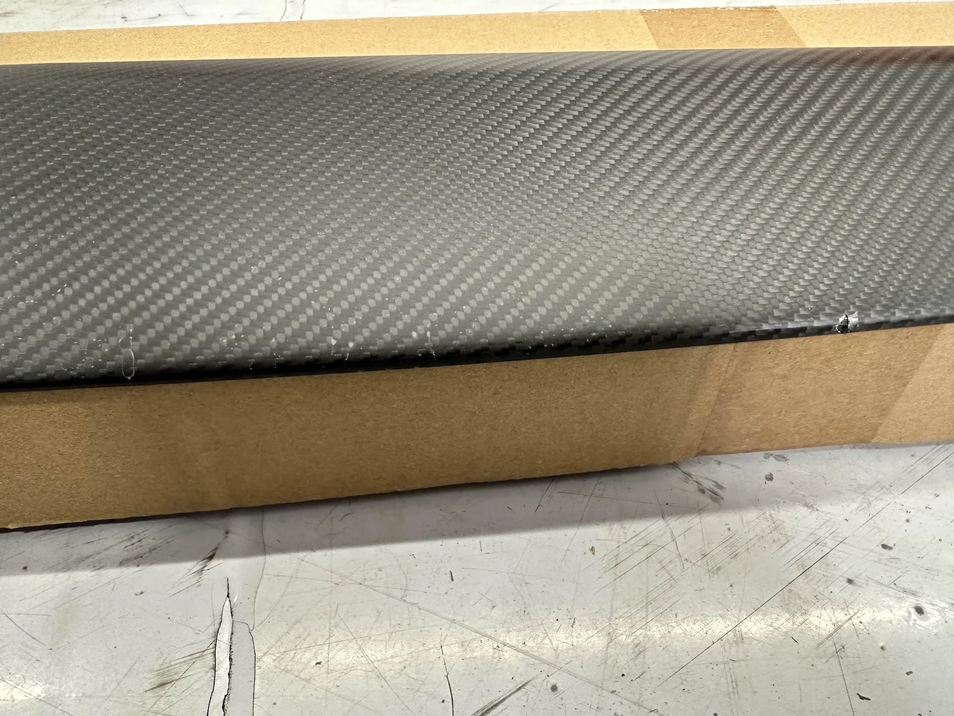 Final Sale - 2026-2024 Tesla Model 3 Carbon Fiber Dashboard Cover (Single Piece) - Image 3