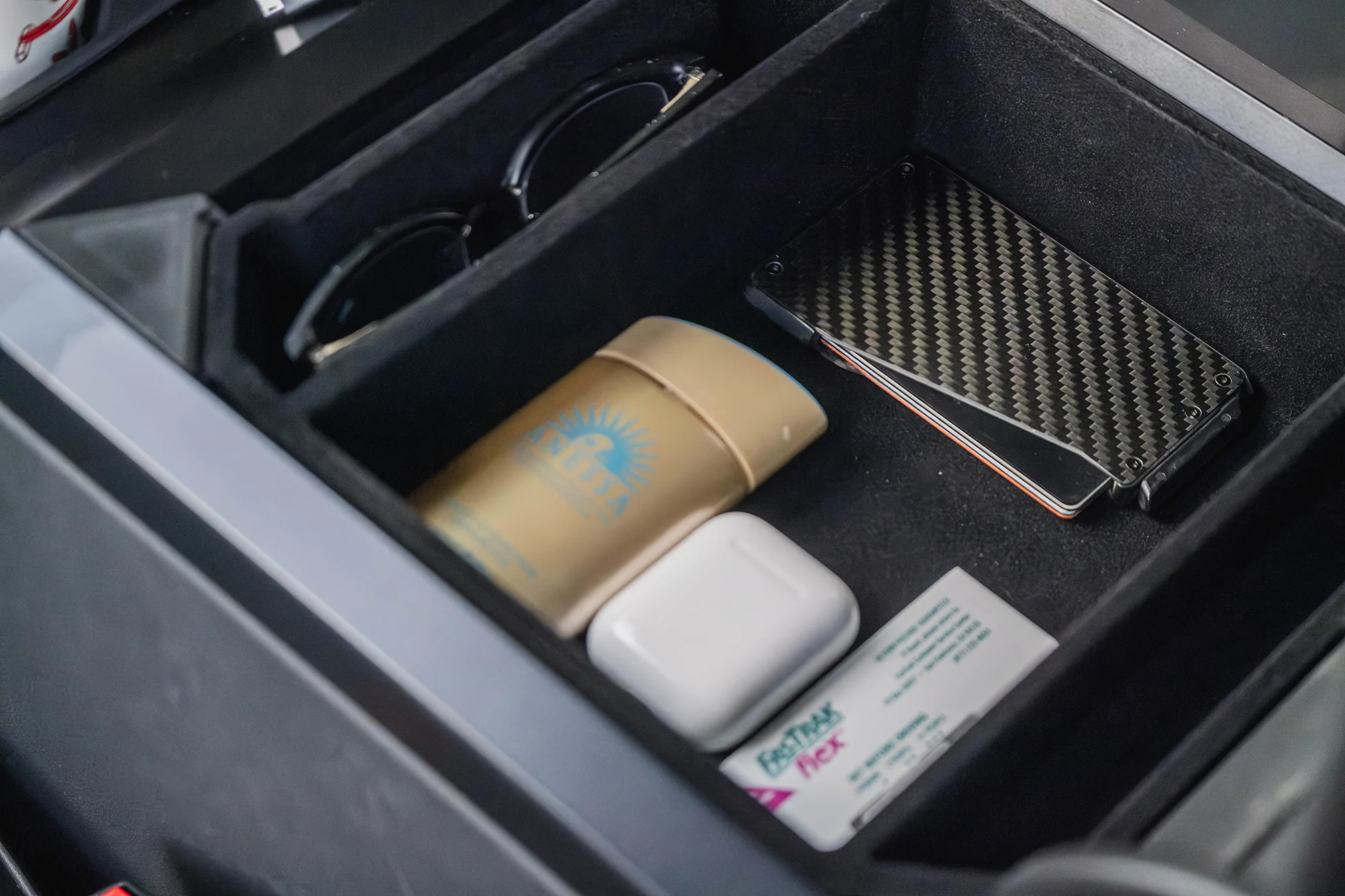 Tesla Cybertruck Armrest Upper Organizer Tray - Image 5