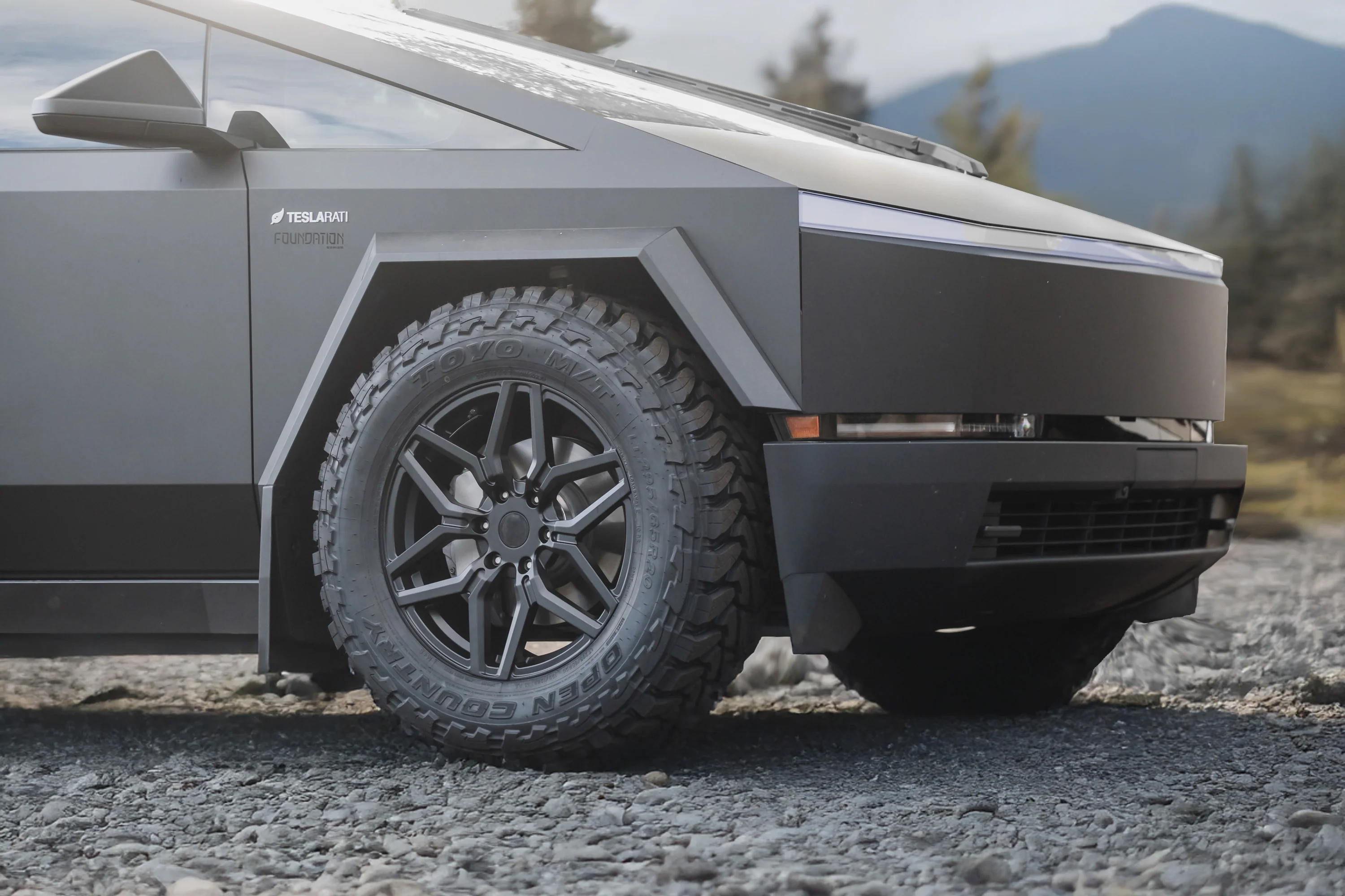 Tesla Cybertruck TrailFORGE Star01 Forged Wheels - Image 3