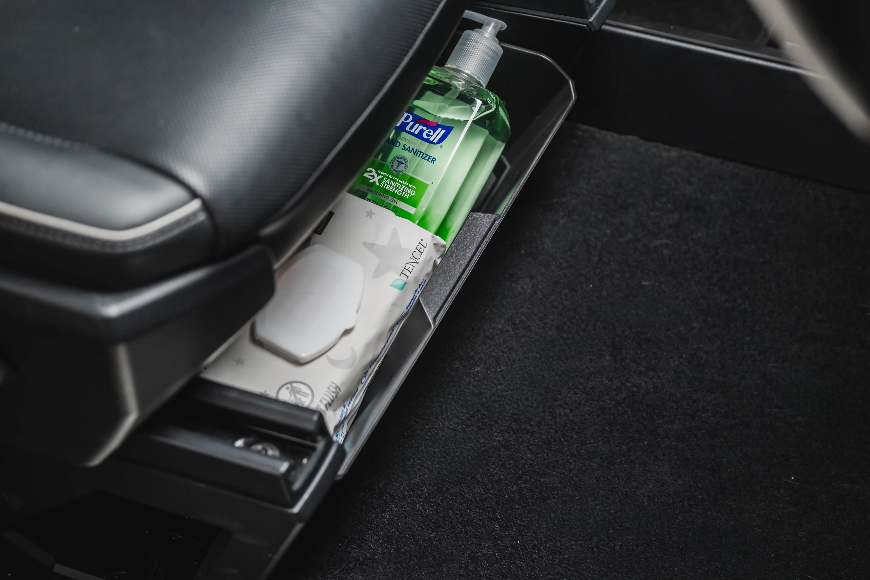 Tesla Cybertruck Front Under Seat Storage Bins - Image 4