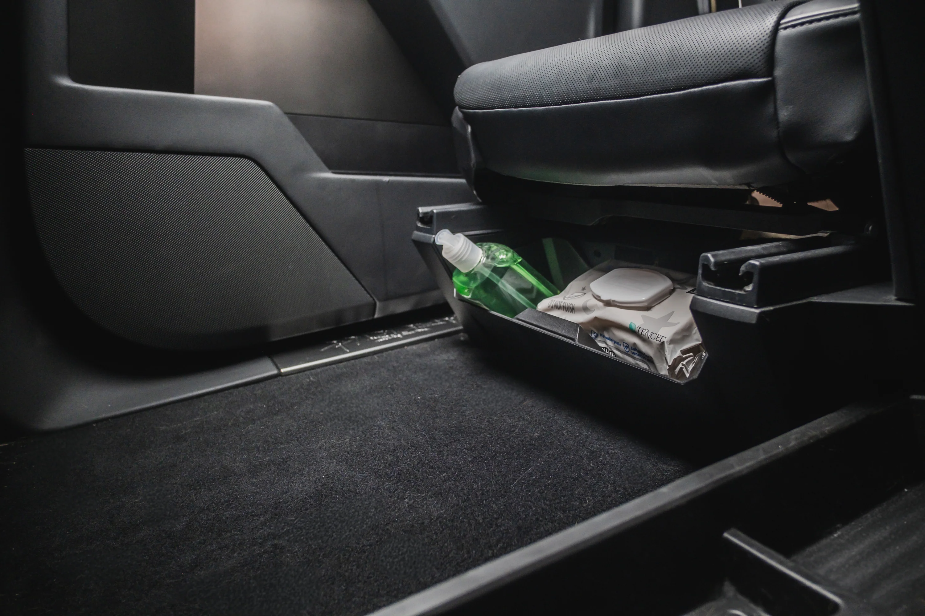 Tesla Cybertruck Front Under Seat Storage Bins - Image 9