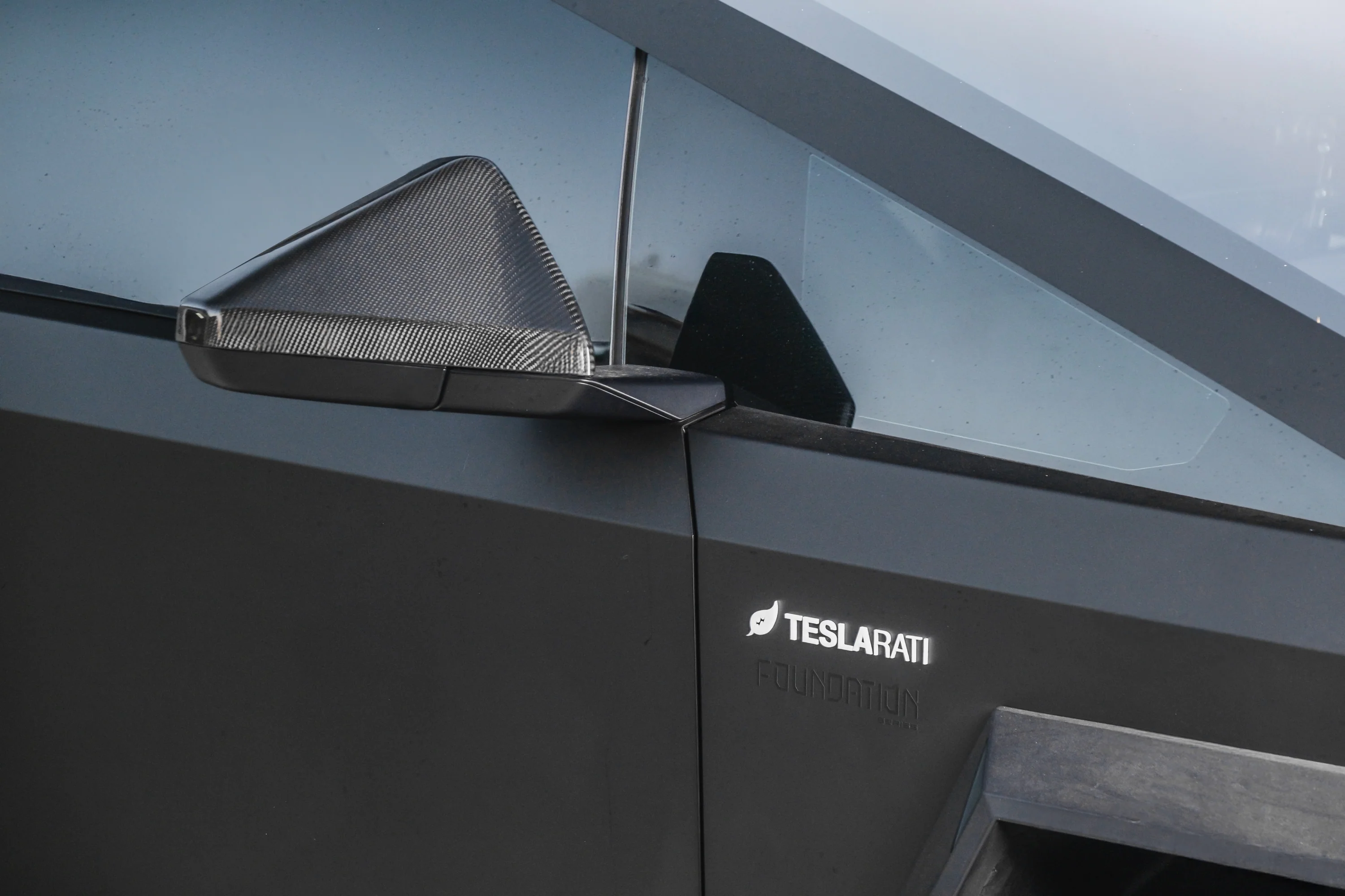 Tesla Cybertruck Genuine Carbon Fiber Mirror Covers - Image 4