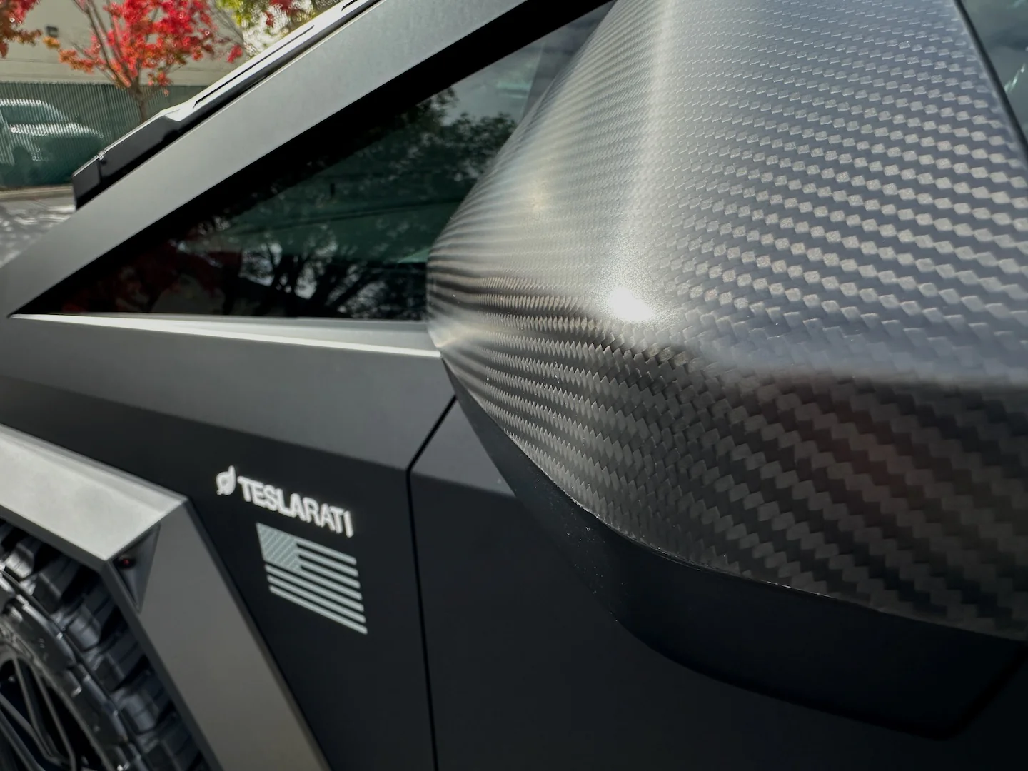 Tesla Cybertruck Genuine Carbon Fiber Mirror Covers - Image 5