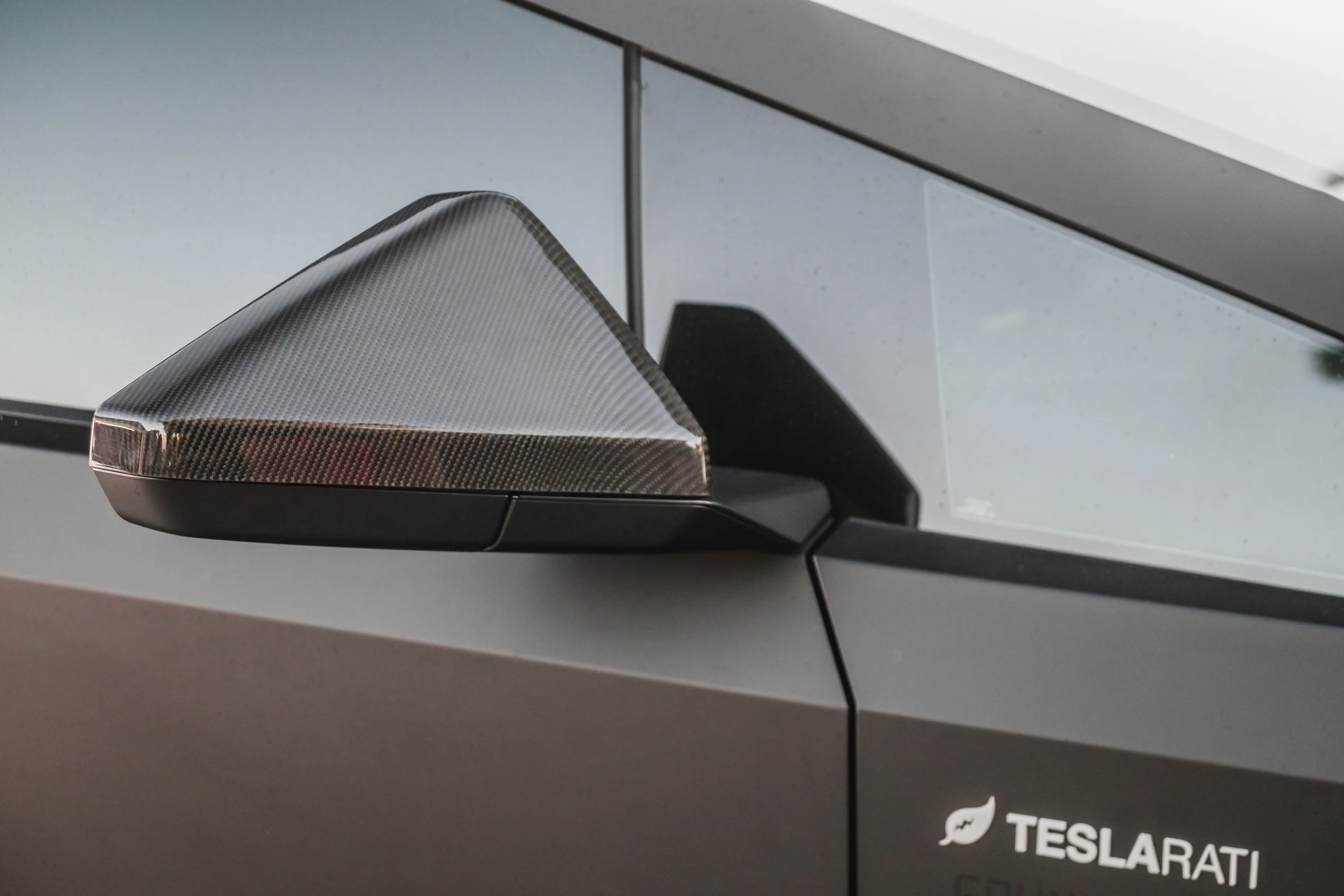 Tesla Cybertruck Genuine Carbon Fiber Mirror Covers - Image 8