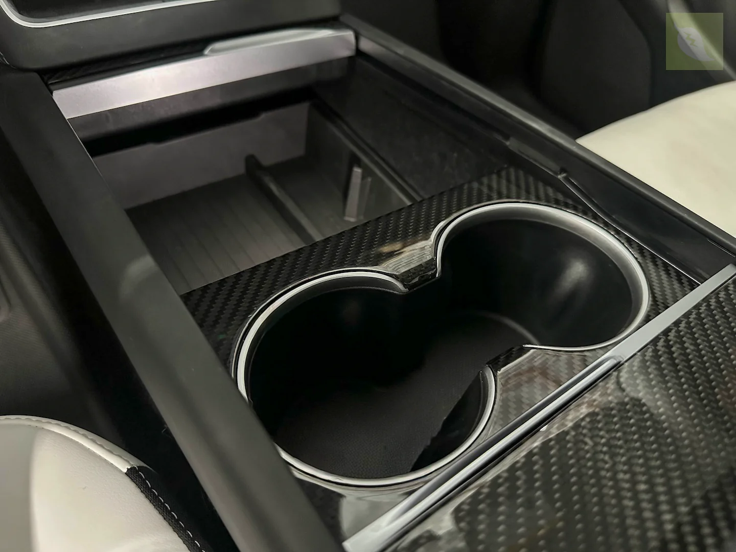 Tesla Model 3 Carbon Fiber Front Cup Frame - Image 2