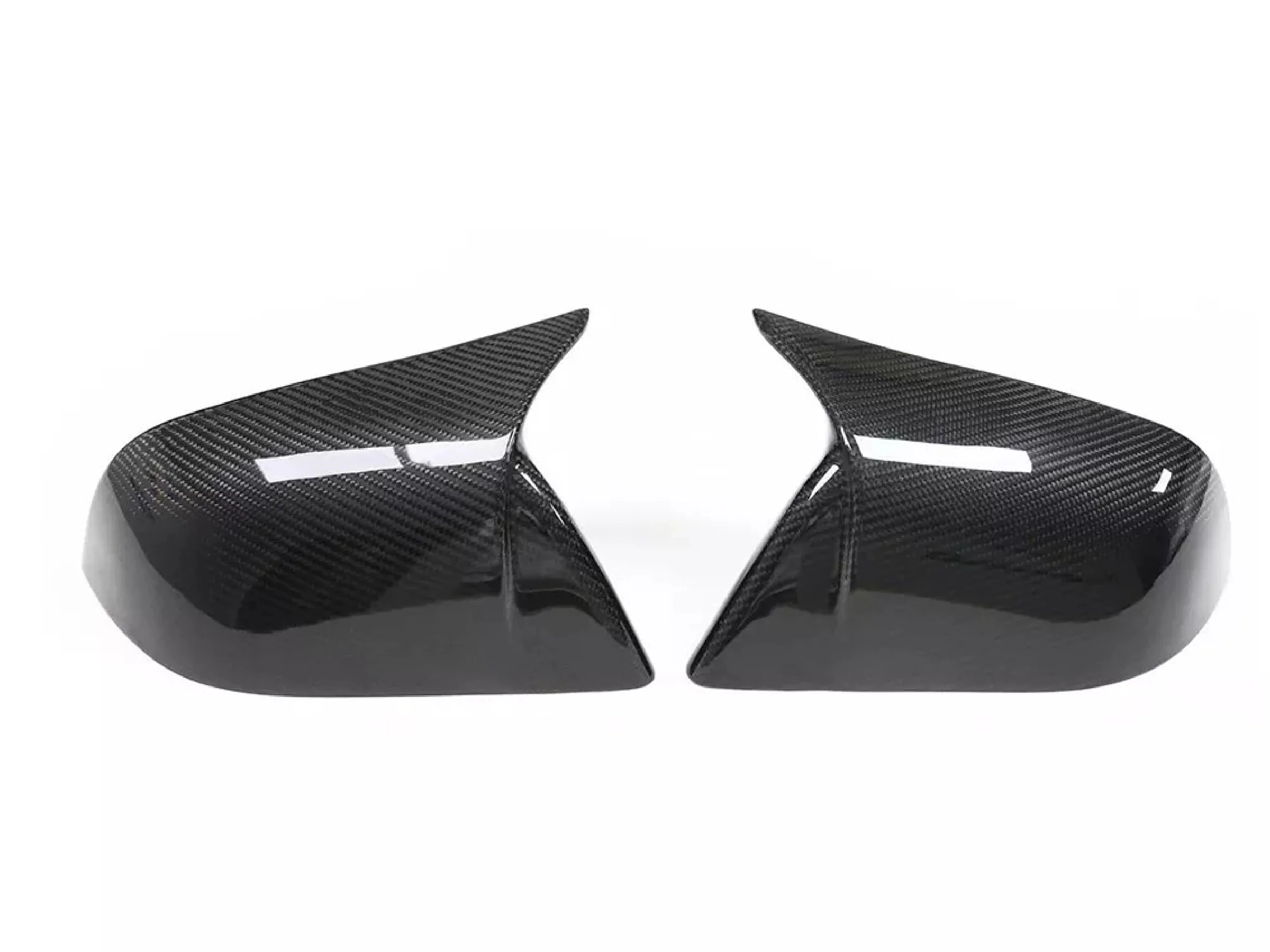Tesla Model 3 Carbon Fiber Mirror Caps (GT Style) - Image 2