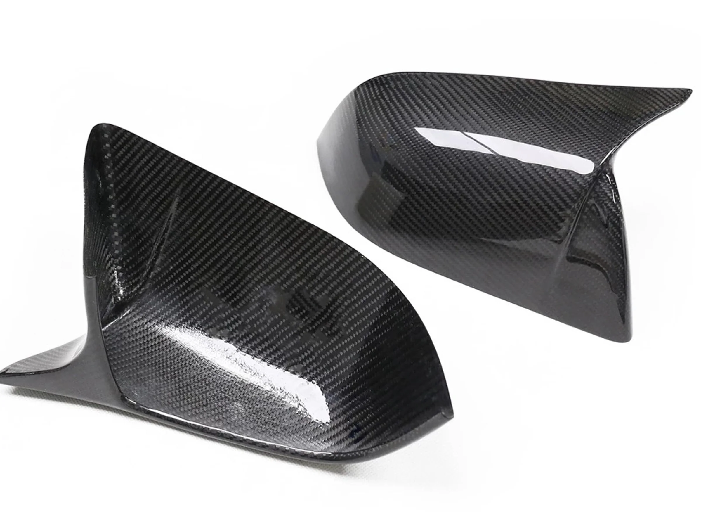 Tesla Model 3 Carbon Fiber Mirror Caps (GT Style) - Image 3