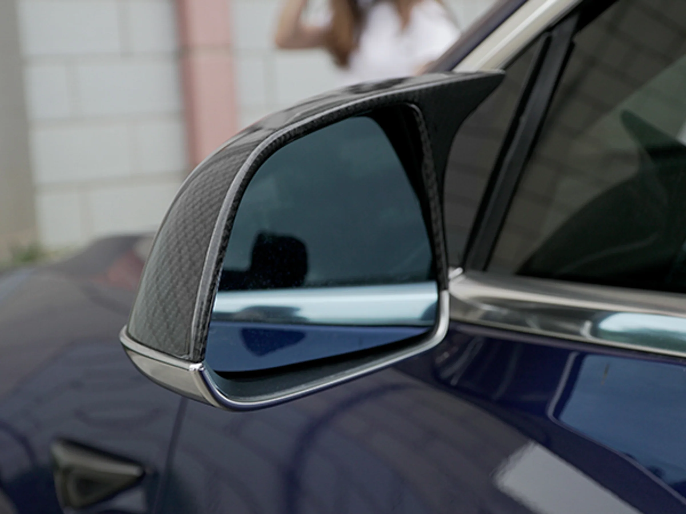 Tesla Model 3 Carbon Fiber Mirror Caps (GT Style) - Image 5