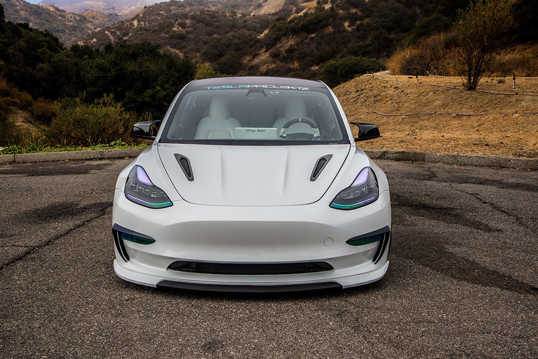 Tesla Model 3 Carbon Fiber Mirror Caps (GT Style) - Image 6