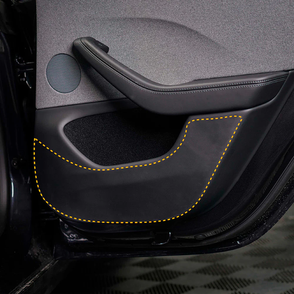 Tesla Model 3 Highland Refresh PPF Door Kicker Protection - Image 4