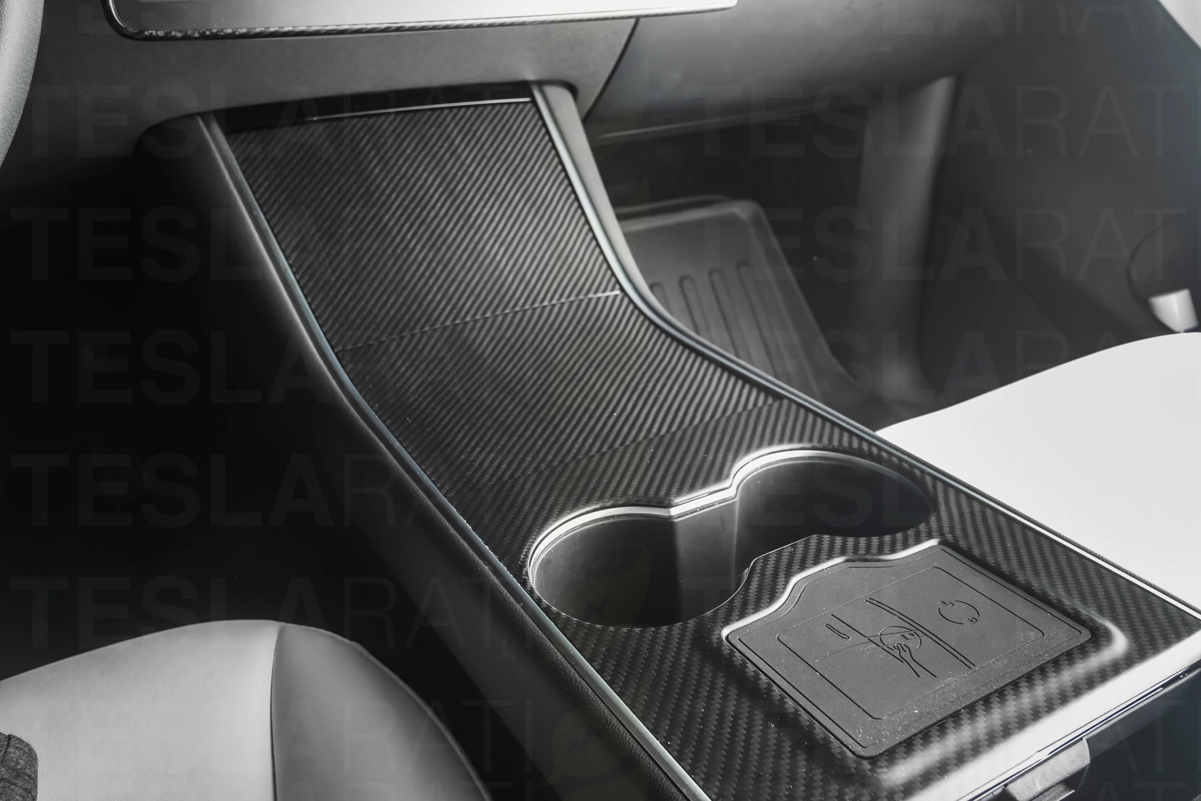 Tesla Model Y Premium Real Carbon Fiber Full Interior Bundle - Image 19