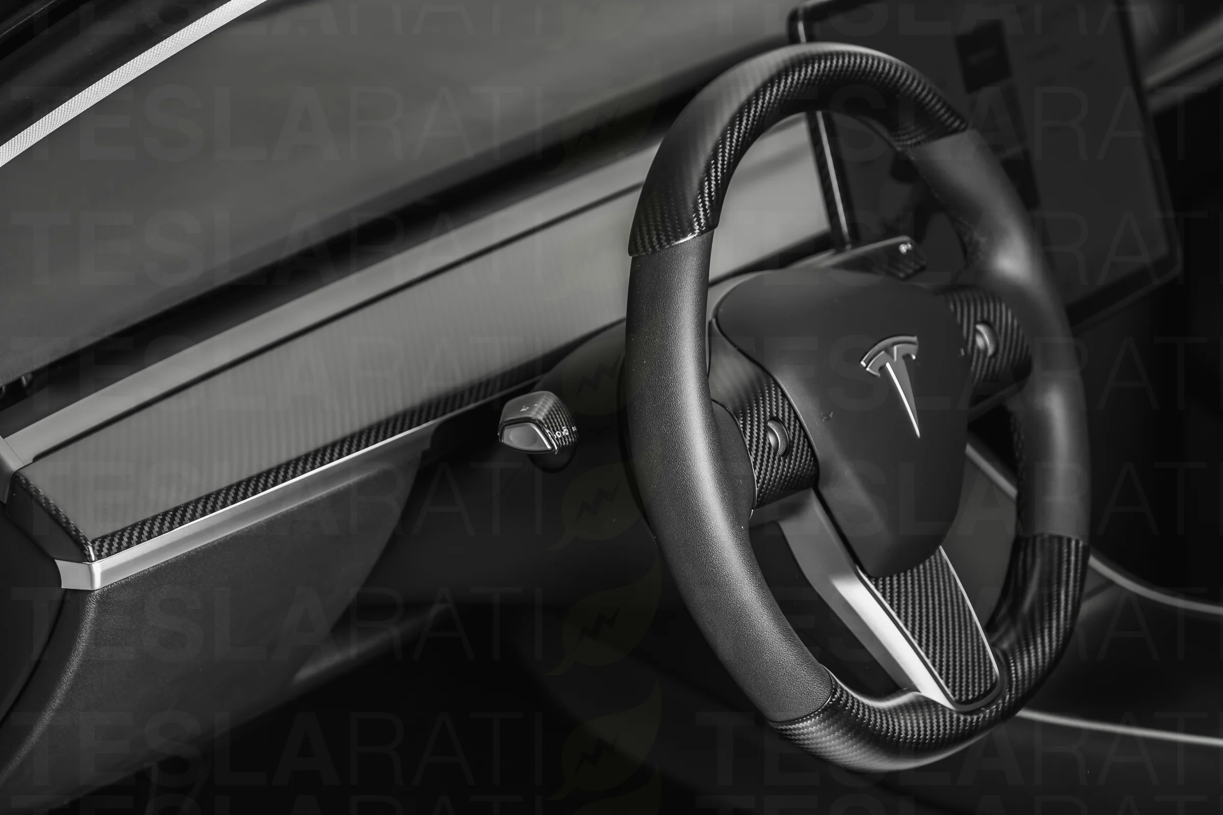 Tesla Model Y Premium Real Carbon Fiber Full Interior Bundle - Image 36