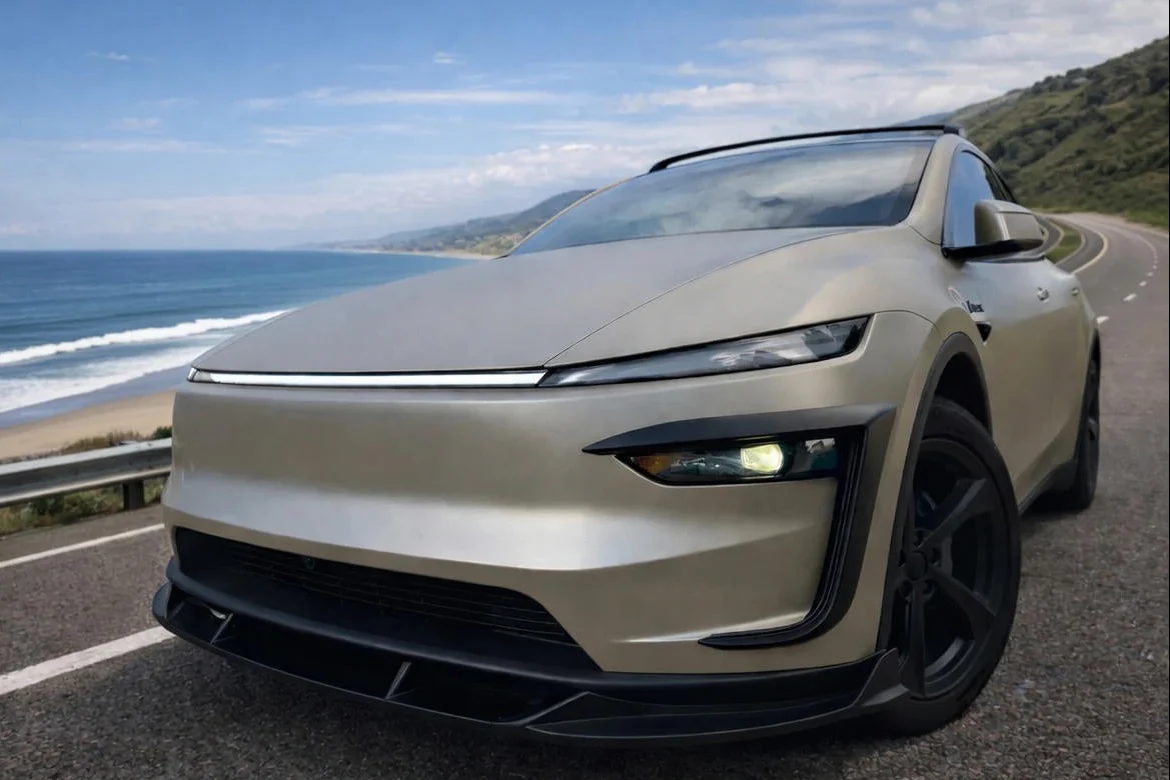 Tesla Model Y Front Bumper Lip Spoiler/Splitter