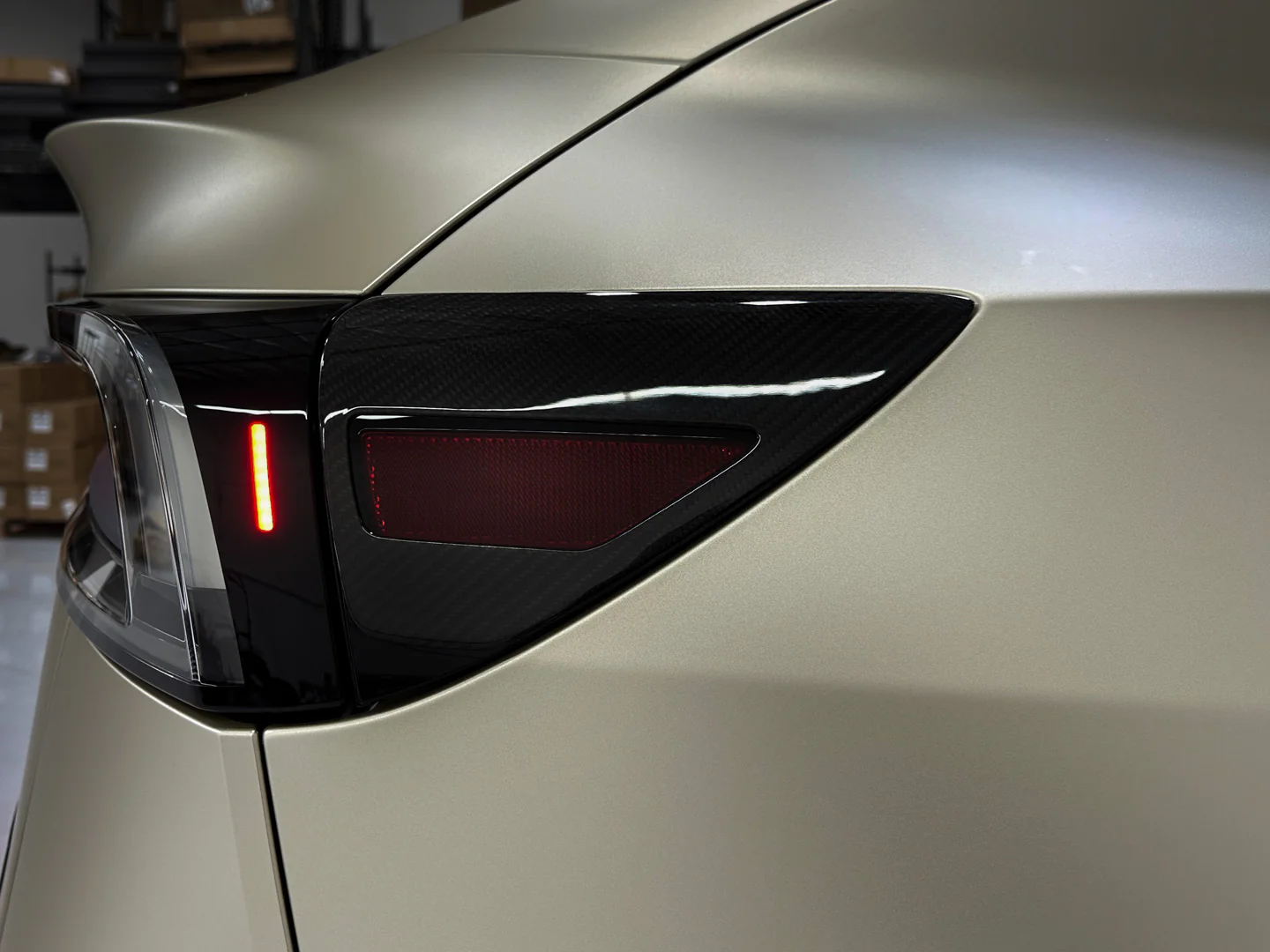 Tesla Model 3 Real Carbon Fiber Charging Port Cover (2pc) - Image 4